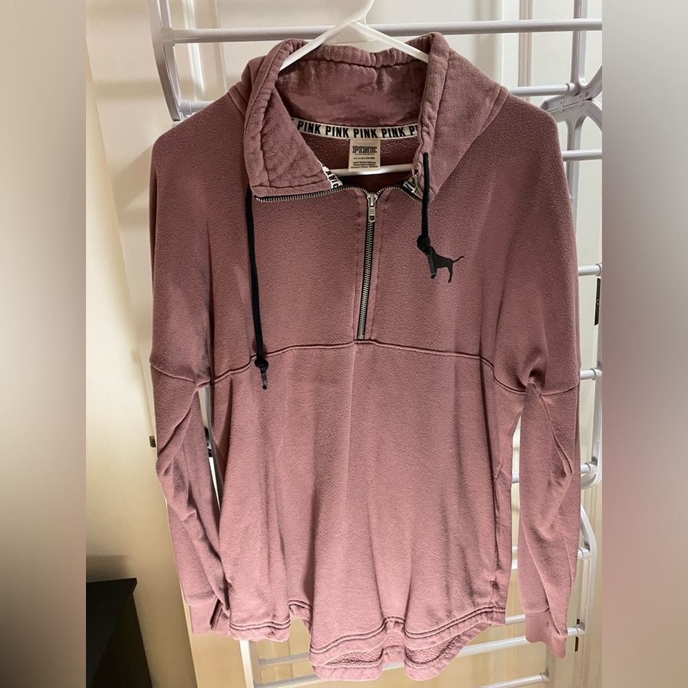 PINK quarter zip